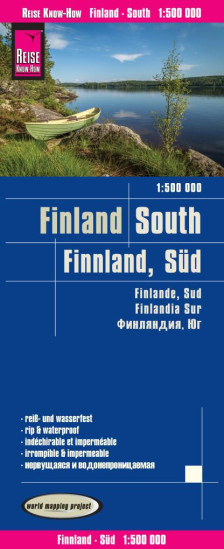 detail Finland South 1:500.000 mapa RKH