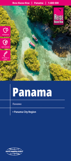 detail Panama 1:400.000 mapa RKH
