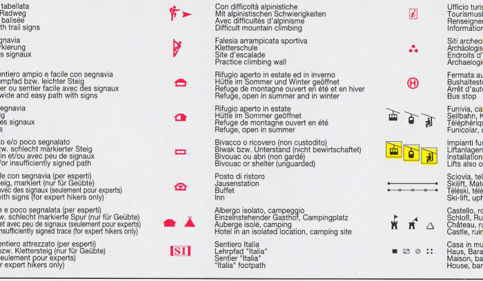 detail Antholzer Tal – Gsieser Tal, Valli di Anterselva 1:25 000 tur. mapa TABACCO #32