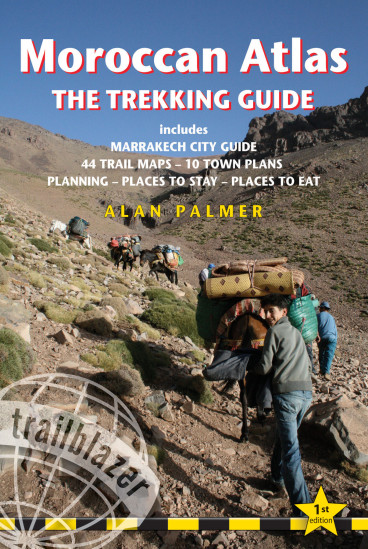 detail Moroccan Atlas (Maroko) Trekkingový průvodce 1st 2010 Trailblazer