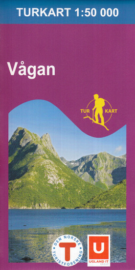 detail Vagan 1:50.000 mapa (Norsko) #2671