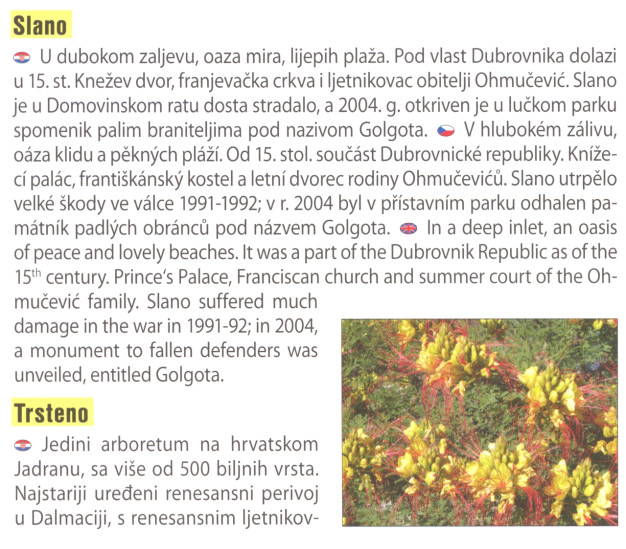 detail Dalmátské pobřeží jih (Pelješac, Lastovo, Mljet, Elafiti, Neretva, Dubrovnik)