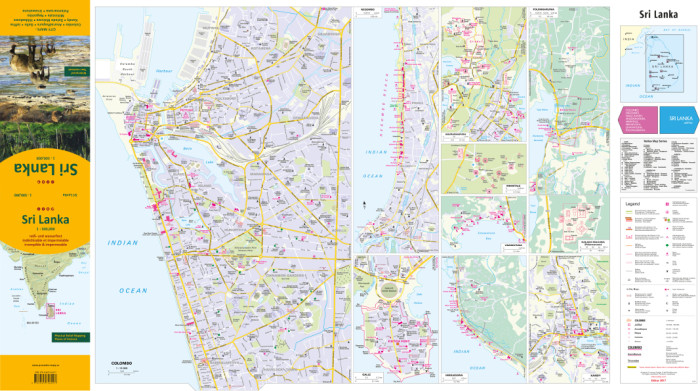 detail Sri Lanka 1:500.000 mapa ITM CZ