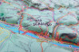 náhled Českosaské Švýcarsko, Labské pískovce 1:50t reliéfní mapa HP