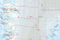 náhled Grónsko (Greenland) 1:1,9m mapa RKH