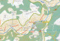 náhled Kaňon řeky Tara 1:100.000 turistická mapa IS