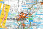 náhled Moscow to Sochi (Russia) 1:600,000 Road Map & Sochi 1:13 700