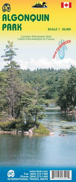 Algonquin Park 1:50t/1:250t mapa ITM