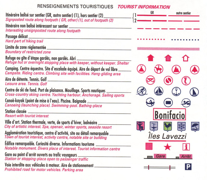 detail IGN 2449 OT Ceret - Amelie 1:25t mapa IGN