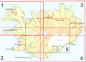 náhled Island Severozápad #1 1:250t mapa FERDAKORT