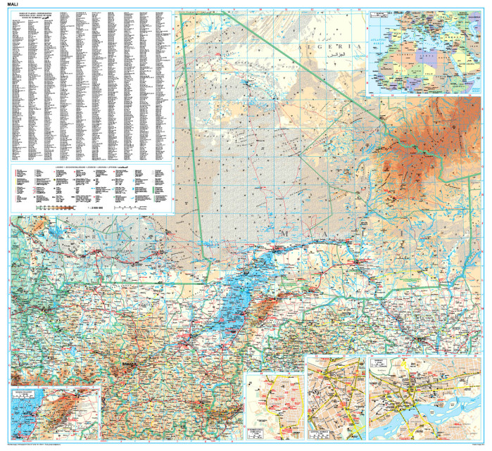 detail Mali 1:2m mapa GIZI