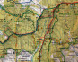 náhled Malé Karpaty - Bradlo 1:50.000 turistická mapa #129 VKÚ