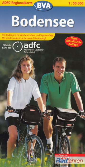 RK Bodensee 1:50.000 cyklomapa ADFC