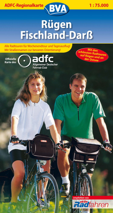Rügen / Fischland-Darss 1:75.000 cyklomapa ADFC
