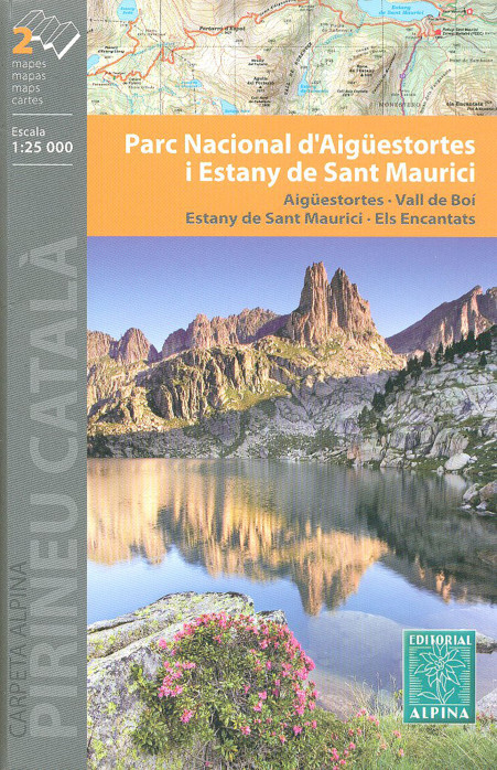 Aiguestortes PN Sant Maurici 1:25t mapa ALPINA