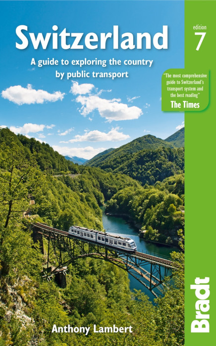 Switzerland without a car průvodce 7th 2022 BRADT