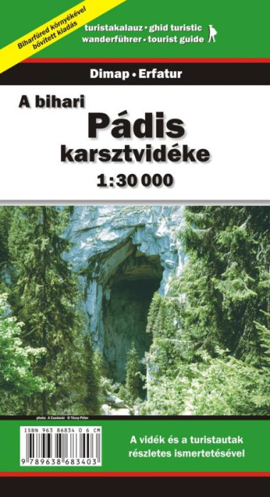 Padis 1:30t turistická mapa DIMAP