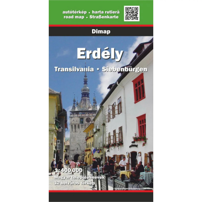detail Erdély (Transylvánie) mapa 1:400t DIMAP