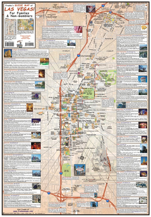 detail Las Vegas 1:22t / 1:120t Guide mapa FRANKO´s