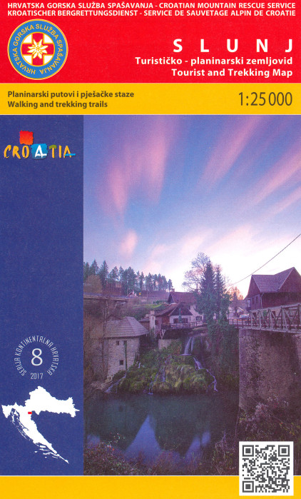 Slunj 1:25.000 mapa HGSS