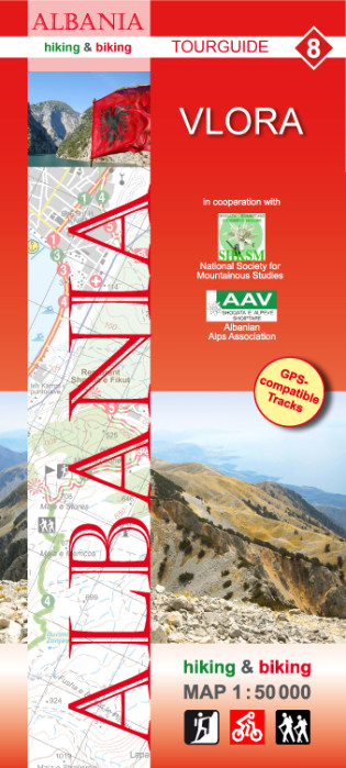 detail Albánie 1:50 000 (8) Vlora