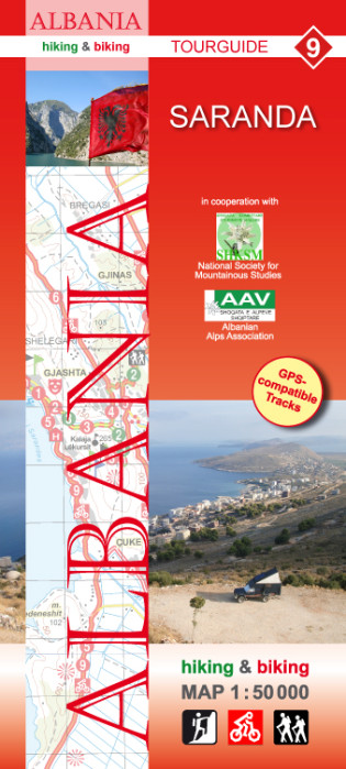 Albánie 1:50 000 (9) Saranda