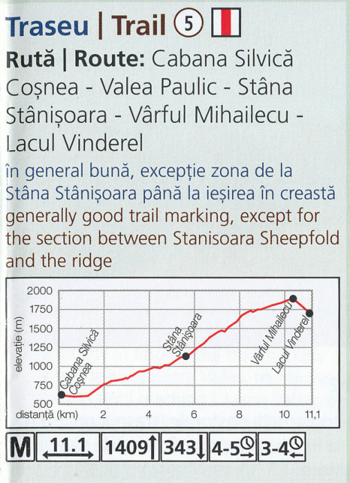 detail Maramures 1:65 000 Country Tourist Map