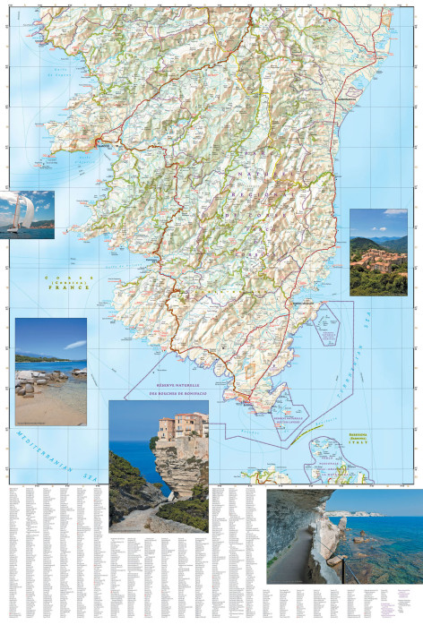 detail Korsika Adventure Map GPS komp. NGS