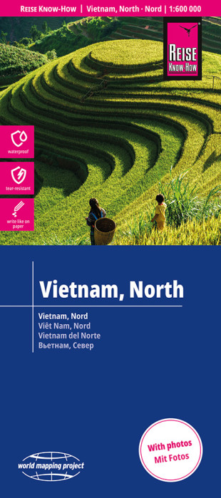Vietnam Sever 1:600.000 mapa RKH