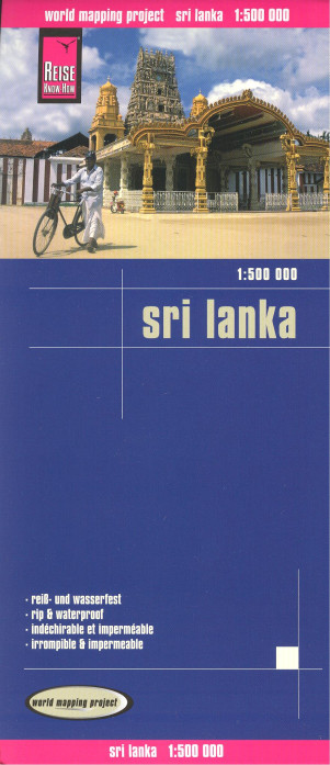 Sri Lanka 1:500.000 mapa RKH