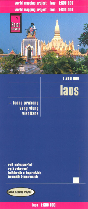 detail Laos 1:600.000 mapa RKH