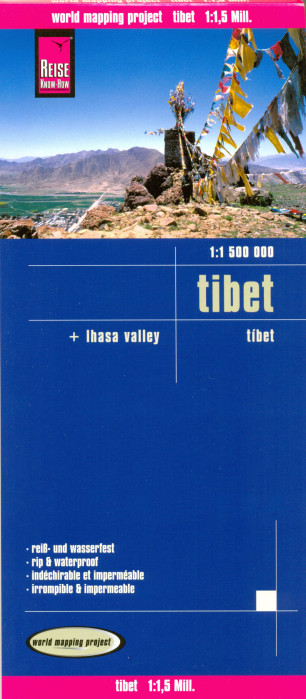 Tibet 1:1,5m mapa RKH