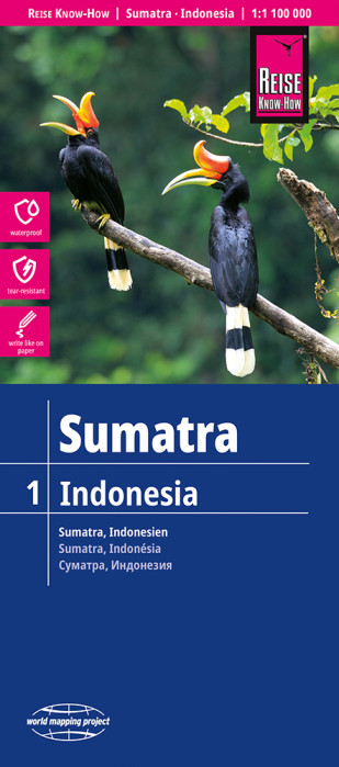 Indonésie (Indonesia) - Sumatra 1:1.100.000 mapa RKH