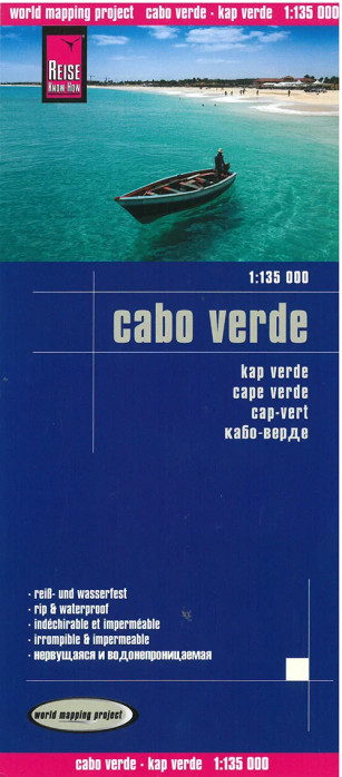 detail Kapverdy (Cape Verde) 1:135t mapa RKH