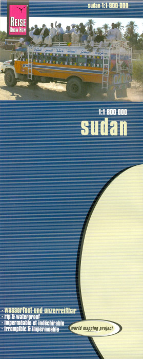 Súdán 1:1,8m mapa RKH