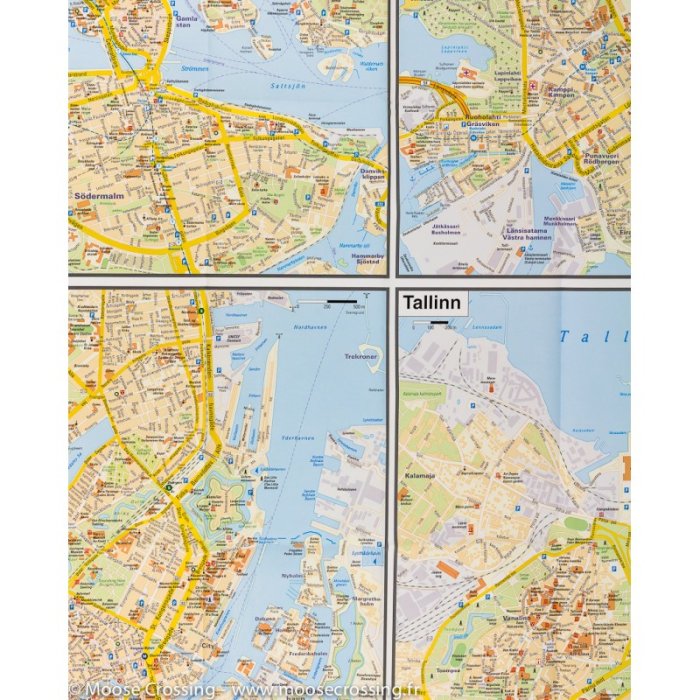 detail Baltské moře (Baltic Sea) 1:1,3m mapa RKH