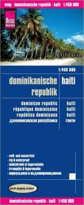 Dominikánská Rep. (Dominican Rep.) & Haiti 1:450.000 mapa RKH