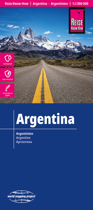 Argentina 1:2m mapa RKH