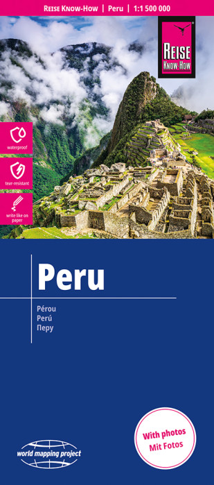 detail Peru 1:1.500.000 mapa RKH