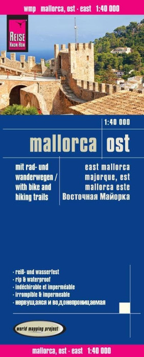 detail Malorka Východ (Mallorca East) 1:40.000 mapa RKH