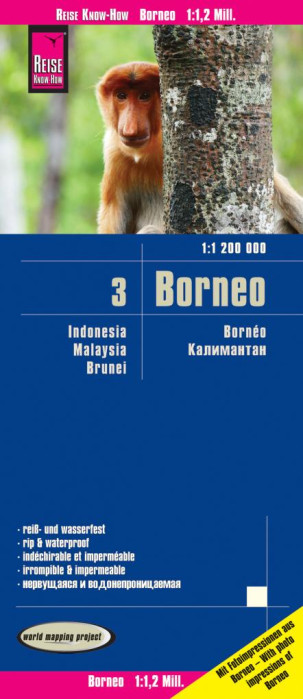 Borneo 1:1,2m mapa RKH