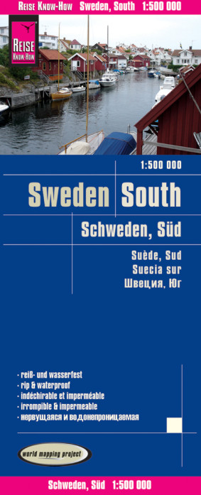Švédsko Jih (Sweden South) 1:500.000 mapa RKH