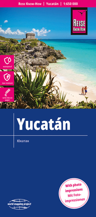 Yucatan 1:650.000 mapa RKH