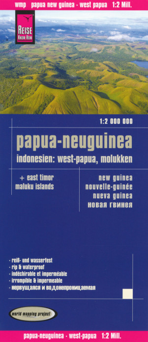 Papua - New Guinea 1:2m mapa RKH