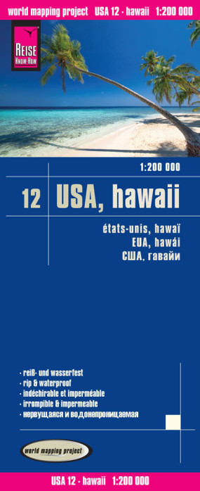 Hawaii 1:200.000 mapa RKH