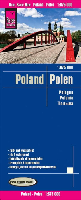 Polsko (Poland) 1:675.000 mapa RKH