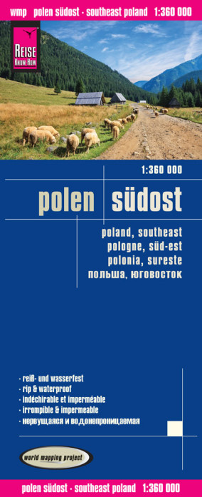 Polsko jihovýchod (Poland Southeast) 1:360.000 mapa RKH