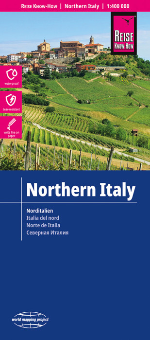 Severní Itálie (taly North) mapa 1:400.000 RKH