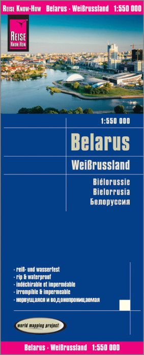Bělorusko (Belarus) 1:550.000 mapa RKH