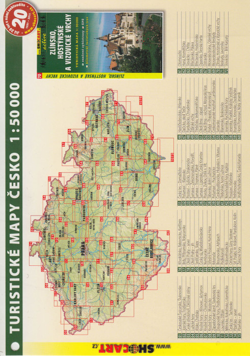 detail Krkonoše 1:50t turistická mapa (24) SC